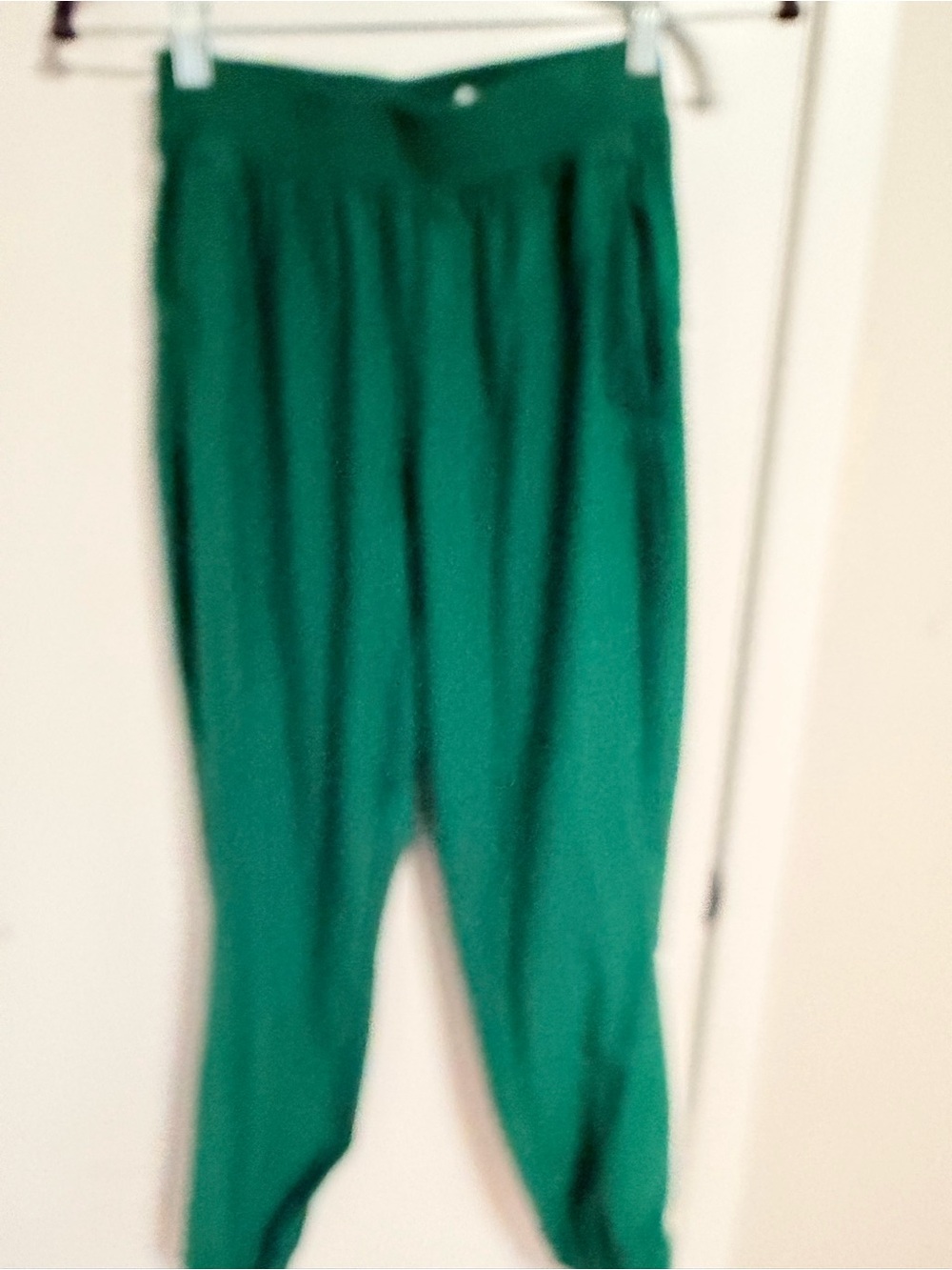 lululemon athletica Emerald Green High-Waist Joggers